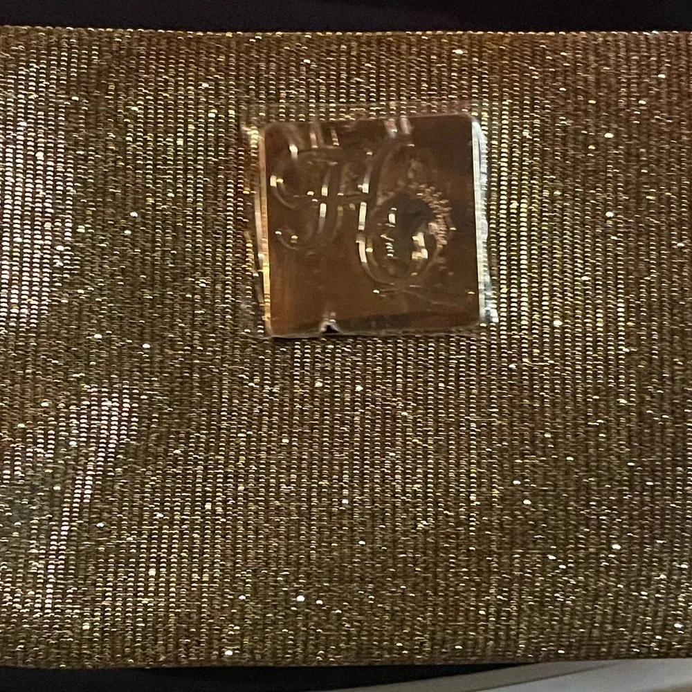 Gold Glitter Clutch​